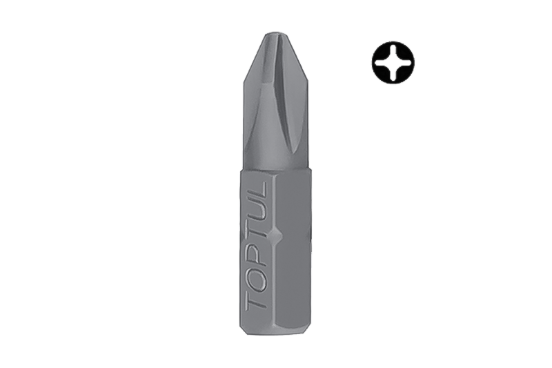 Бита крестообразная TOPTUL 1/4" 25мм PH1 FSBA0801 Бита крестообразная TOPTUL 1/4" 25мм PH1 FSBA0801