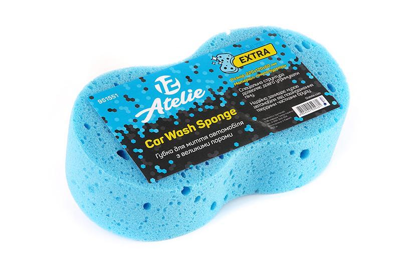 Губка для мойки автомобиля Extra с большими порами 12 Atelie