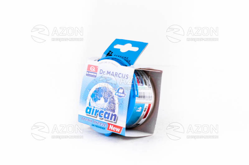 Автомобильный освежитель воздуха AIRCAN Ocean breeze (морской бриз) 40 г. (ароматизатор - банка) Dr. Marcus Купить Автомобильный освежитель воздуха AIRCAN Ocean breeze (морской бриз) 40 г. (ароматизатор - банка) Dr. Marcus