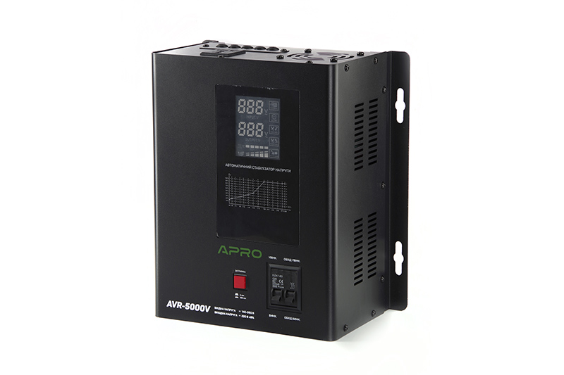 Стабілізатор напруги релейний AVR-5000V (підвісний) APRO Стабилизатор напряжения релейный AVR-5000V (подвесной) APRO