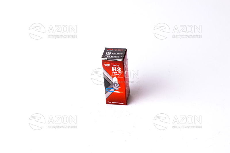 Лампа автомобильная H3 12V 100W PK22S (ближняя/дальняя, противотуманная) AG AUTO PARTS Купить Лампа автомобильная H3 12V 100W PK22S (ближняя/дальняя, противотуманная) AG AUTO PARTS