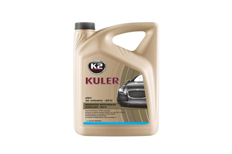 Антифриз TURBO KULER -35 (голубой G11) 5л К2