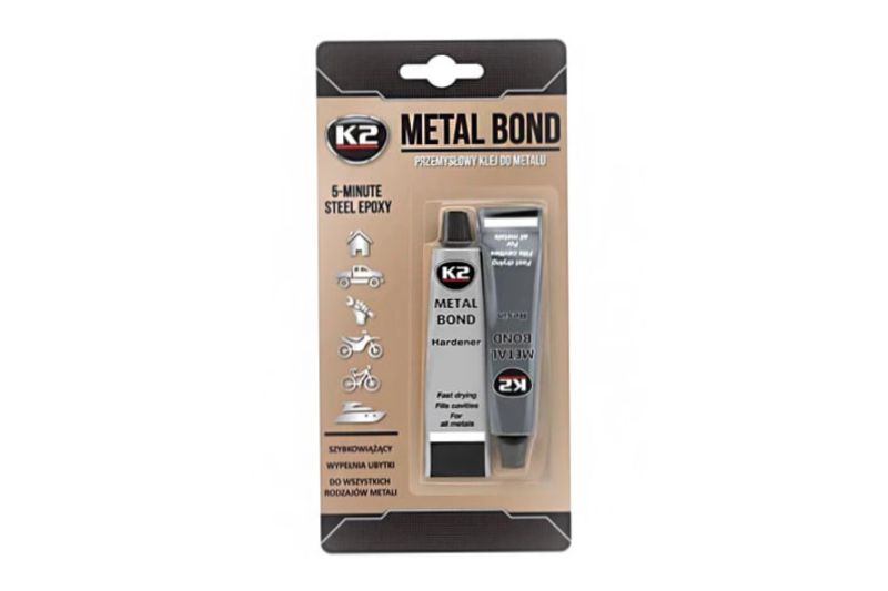 Клей эпоксидный двухкомпонентный Metal Bond для металла 56,7г К2