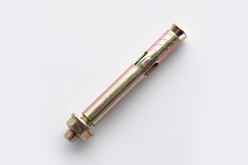 Анкер з кожухом і гайкою М6/8*120 цинк жовтий (ящ. 320шт) APRO Анкер с кожухом и гайкой М6/8*120 цинк жёлтый (ящ. 320шт) APRO