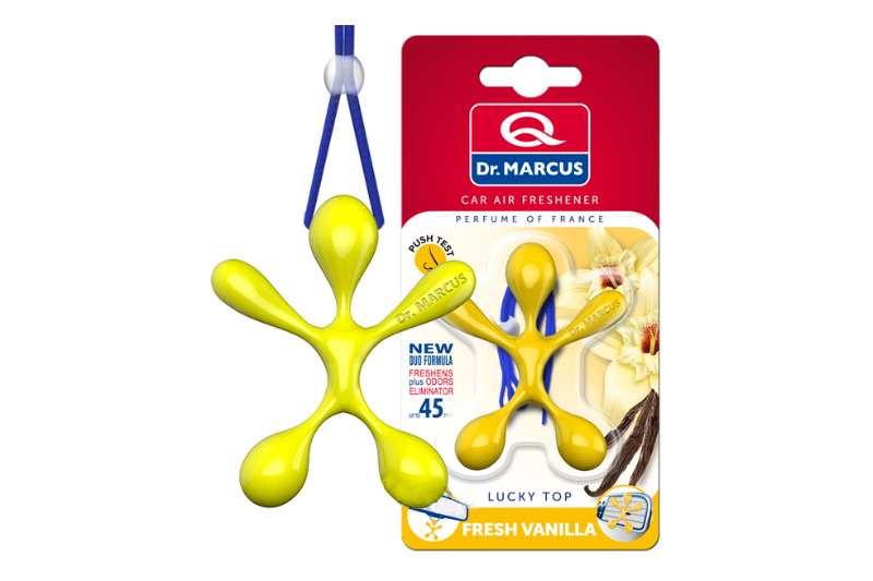 Ароматизатор LUCKY TOP свежая ваниль (Fresh Vanilla) (подвес)