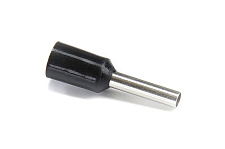 Наконечник с изолицией втулочный E 1.5/8 черный (пач 100шт) APRO