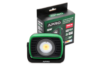 Прожектор світлодіодний акумуляторний 15Вт 1500Лм (2х21700 Li-ion 8000 мАг) APRO Прожектор светодиодный аккумуляторный 15Вт 1500Лм (2х21700 Li-ion 8000 мАч) APRO