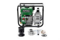 Мотопомпа WP-30 6.5л.с. 30 м³/ч 27м бензиновая 4-х тактн. APRO