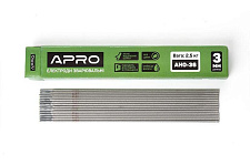 Электроды сварочные АНО-36 2,5кг 3мм APRO