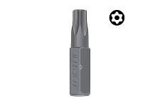 Бита TORX с отверстием TOPTUL 1/4" 25мм T10 FSGA0810