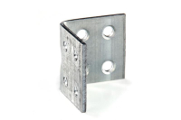 Угольник мебельный 30х30х30х2.0мм оцинкованная (пач. 50 шт.) APRO