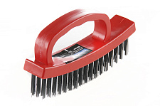 Щетка ручная пластиковый корпус, стальной проволока APRO