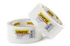 Лента клейкая упаковочная белая 45мм 200 SKW-5400266 UNIFIX