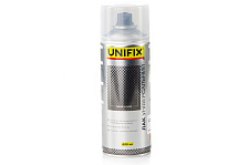 Лак акриловый универсальный Прозрачный мат. 400мл UNIFIX