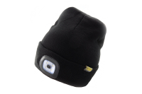 Шапка з ліхтариком чорна 200Лм (300мАг) СИЛА Шапка с фонариком черная 200Лм (300мАч) СИЛА