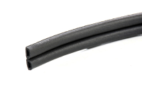 Уплотнитель самоклеящийся D 9х7,5мм профиль 100м, черный UNIFIX