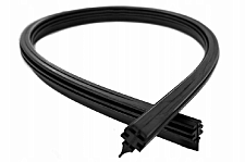 Резинки к щетке стеклоочистителя Alca / профиль BOSCH - 600мм - 24'' Flat Economy к бескаркасным щеткам