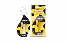 Ароматизатор Areon подвеска с жидкостью Черная Ваниль (Vanilla Black) 5мл Areon