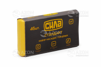Набор насадок торцевых c трещоткой стандарт CrV 1/4 (46 шт.) СИЛА