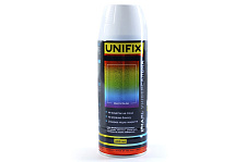 Эмаль универсальная акриловая премиум RAL9003 глянец белый 400мл UNIFIX