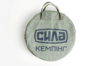 Сковорода туристическая с бортом 30мм, крышкой и чехлом, 500мм толщина 4мм СИЛА