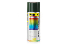 Эмаль акриловая универсальная RAL 6003 Хаки мат. 400мл UNIFIX