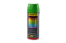Эмаль универсальная акриловая премиум RAL 6018 Желто-зеленый гл. 400мл UNIFIX