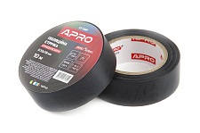 Изоляционная лента белая мат. 0.13х19 мм 10 м (самозагасающая) APRO PRO