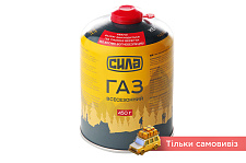 Газ в баллоне для Кемпинга 450 г. (Корея) (резьбовое соеденение) СИЛА