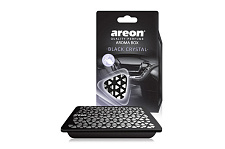 Ароматизатор AREON Aroma Box Черный кристалл под сидение банка (под сидение)