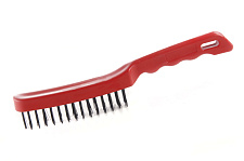 Щетка проволочная пластмассовая 4-х рядная APRO