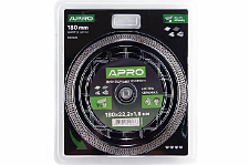 Диск отрезной по бетону Керамика Экстра 180х1.8х22.22 мм 22-24% APRO