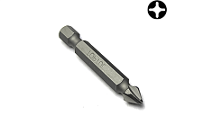 Бита PH2 50мм TOPTUL 1/4" 2в1 (бита+зенковка по дереву) FWAA0802G