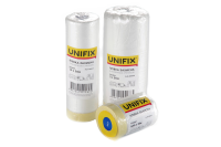 Плівка захисна з малярною стрічкою 2000мм*20м UNIFIX Пленка защитная с малярной лентой 2000мм*20м UNIFIX