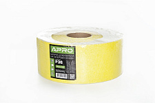Бумага шлифовальная APRO P36 115мм*50м рулон (бумажная основа)