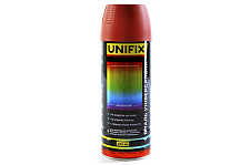 Эмаль универсальная акриловая премиум RAL3011 глянец вишневый 400мл UNIFIX