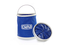 Ведро складное 11л синий (blue) СИЛА