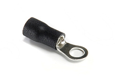 Наконечник с изолицией кольцевой RV 3.5-5 черный (пач 100шт) APRO