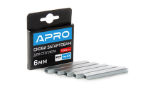 Скобы закаленные 6х11.3х0.7мм 1000шт APRO