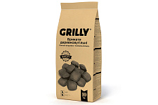 Брикеты древесноугольные 10кг Grilly