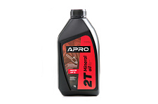 Масло для двухтактных двигателей минеральное 1л APRO