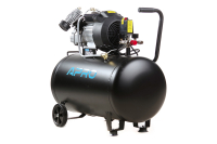Компрессор двухцилиндровый OFD-100MX 8Бар 2.8кВт 430л/мин 100л (2 крана) + Масло 0,2л APRO