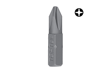 Бита крестообразная TOPTUL 1/4" 25мм PH1 FSBA0801