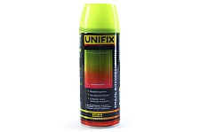 Эмаль флуоресцентная акриловая желтая премиум 400мл UNIFIX