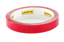 Лента клейкая пено-акриловая 1мм*15мм*2м UNIFIX