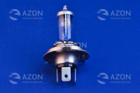 Лампа автомобильная H4 12V 60/55W P43T NIGHT VISION +80% (2шт) (ближняя/дальняя, противотуманная) MTA