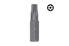 Бита TORX с отверстием TOPTUL 1/4" 25мм T15 FSGA0815