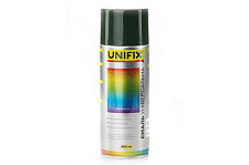 Эмаль акриловая универсальная RAL 6003 Хаки гл. 400мл UNIFIX