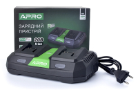 Двойное зарядное устройство APRO FC20 Dual 20В, 3А