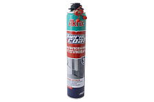 Пена напыляемая профессиональная Akfix THERMCOAT 850мл/900 гр